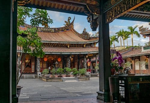 Baoan temple in Taipei