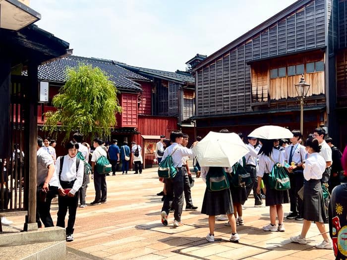 Higashi Chaya district Kanazawa