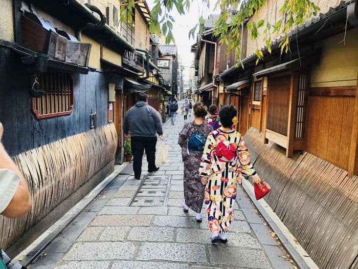 Yukata in Gion